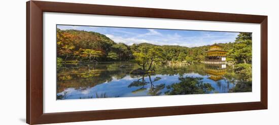 Japan, Kyoto, Kinkaku-Ji, -The Golden Pavilion Officially Named Rokuon-Ji-Jane Sweeney-Framed Photographic Print