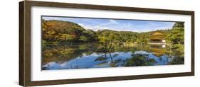 Japan, Kyoto, Kinkaku-Ji, -The Golden Pavilion Officially Named Rokuon-Ji-Jane Sweeney-Framed Photographic Print