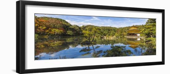 Japan, Kyoto, Kinkaku-Ji, -The Golden Pavilion Officially Named Rokuon-Ji-Jane Sweeney-Framed Photographic Print