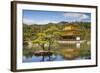 Japan, Kyoto, Kinkaku-Ji, -The Golden Pavilion Officially Named Rokuon-Ji-Jane Sweeney-Framed Photographic Print