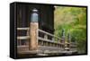 Japan Kyoto Ninna-Ji Temple Architectural Detail Close-Up-Nosnibor137-Framed Stretched Canvas