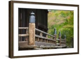 Japan Kyoto Ninna-Ji Temple Architectural Detail Close-Up-Nosnibor137-Framed Photographic Print