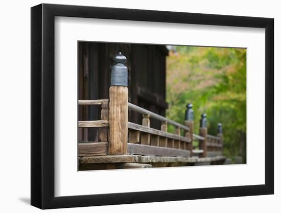 Japan Kyoto Ninna-Ji Temple Architectural Detail Close-Up-Nosnibor137-Framed Photographic Print