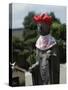 Japan, Kyoto, Statue-null-Stretched Canvas