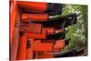 Japan, Kyoto. Torii Gates in the Fushimi-Inari-Taisha Shinto Shrine.-Dennis Flaherty-Stretched Canvas