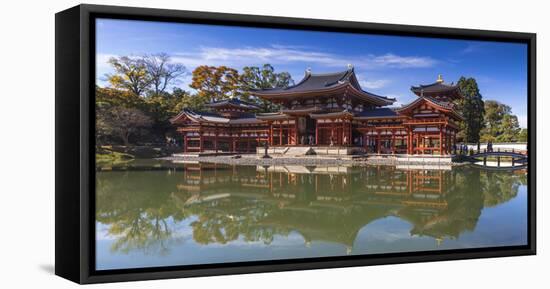 Japan, Kyoto, Uji, Byodoin Temple-Jane Sweeney-Framed Stretched Canvas