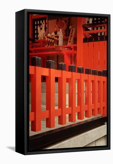 Japan, Kyoto. View of Fushimi Inari Taisha Shinto Shrine-Jaynes Gallery-Framed Stretched Canvas