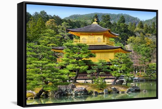 Japan - Kyoto-Tupungato-Framed Stretched Canvas