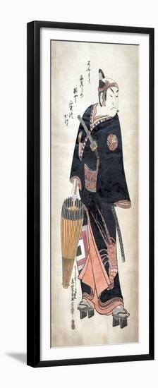 Japan: Man, C. 1743-Masanobu Okumura-Framed Premium Giclee Print