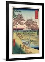 Japan: Maple Trees, 1858-Ando Hiroshige-Framed Giclee Print