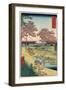 Japan: Maple Trees, 1858-Ando Hiroshige-Framed Giclee Print