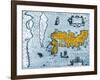 Japan, Mercator Hondius Atlas, 1606-Science Source-Framed Giclee Print