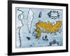 Japan, Mercator Hondius Atlas, 1606-Science Source-Framed Giclee Print