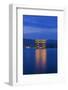 Japan, Miyajima, Itsukushima Shrine, Twilight Floating Torii Gate-Rob Tilley-Framed Photographic Print