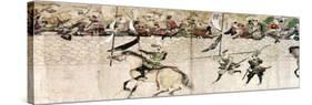 Japan: Mongol Invasion-Tosa Nagataka-Stretched Canvas