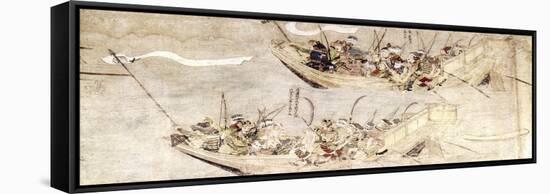 Japan: Mongol Invasion-Tosa Nagataka-Framed Stretched Canvas