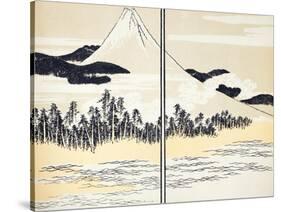 Japan: Mount Fuji-Katsushika Hokusai-Stretched Canvas