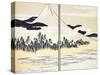 Japan: Mount Fuji-Katsushika Hokusai-Stretched Canvas
