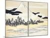Japan: Mount Fuji-Katsushika Hokusai-Mounted Giclee Print