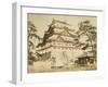 Japan, Nagoya Castle 1900-null-Framed Art Print