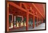 Japan, Nara. Hanging lanterns at Kasuga Taisha Shrine built in 768 AD.-Dennis Flaherty-Framed Photographic Print