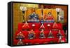 Japan, Nara Prefecture. Hina Dolls at the Takatori-Do Doll Festival-Jaynes Gallery-Framed Stretched Canvas