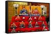 Japan, Nara Prefecture. Hina Dolls at the Takatori-Do Doll Festival-Jaynes Gallery-Framed Stretched Canvas