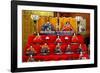 Japan, Nara Prefecture. Hina Dolls at the Takatori-Do Doll Festival-Jaynes Gallery-Framed Photographic Print