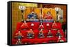 Japan, Nara Prefecture. Hina Dolls at the Takatori-Do Doll Festival-Jaynes Gallery-Framed Stretched Canvas