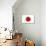 Japan National Flag Poster Print-null-Poster displayed on a wall