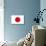 Japan National Flag Poster Print-null-Mounted Poster displayed on a wall