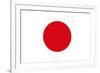 Japan National Flag-null-Framed Art Print