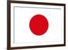 Japan National Flag-null-Framed Art Print