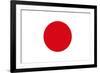 Japan National Flag-null-Framed Art Print