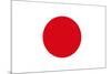 Japan National Flag-null-Mounted Art Print