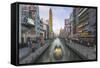 Japan, Osaka, Dohtonbori-Rob Tilley-Framed Stretched Canvas