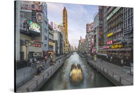 Japan, Osaka, Dohtonbori-Rob Tilley-Stretched Canvas