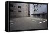 Japan Osaka Empty Parking Lot-Nosnibor137-Framed Stretched Canvas