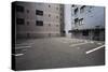 Japan Osaka Empty Parking Lot-Nosnibor137-Stretched Canvas