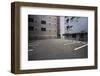 Japan Osaka Empty Parking Lot-Nosnibor137-Framed Photographic Print