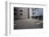 Japan Osaka Empty Parking Lot-Nosnibor137-Framed Photographic Print