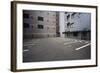 Japan Osaka Empty Parking Lot-Nosnibor137-Framed Photographic Print