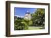 Japan, Osaka, Nara Prefecture. View of the Osaka Castle.-Dennis Flaherty-Framed Photographic Print