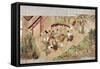 Japan: Peasants, C. 1575-null-Framed Stretched Canvas