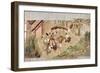 Japan: Peasants, C. 1575-null-Framed Giclee Print