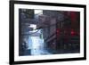 Japan Rain-Stephane Belin-Framed Premium Giclee Print