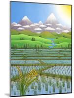 Japan Rice Paddy Field, 1997-Larry Smart-Mounted Giclee Print