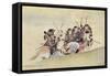 Japan: Samurai, 1281-null-Framed Stretched Canvas