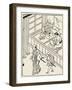 Japan: Samurai, 1700-Nishikawa Sukenobu-Framed Giclee Print