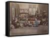 Japan, Shopkeepers-null-Framed Stretched Canvas
